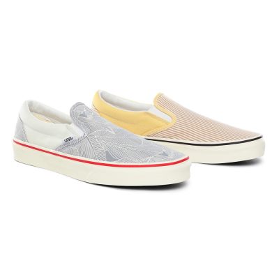 Vans Mismatch Classic Slip-On - Erkek Slip-On Ayakkabı (Çizgili)